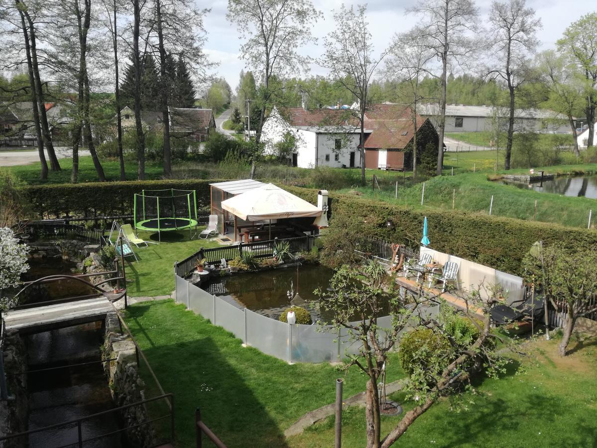 Apartman Ve Mlejne Nová Bystřice Exterior foto